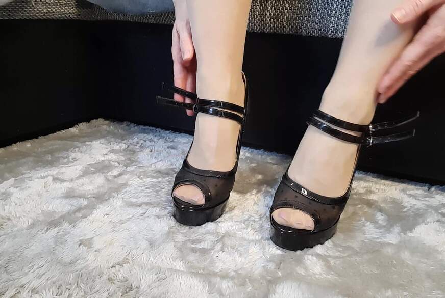 CurlyDreams: S****z auf meine keinen Nylonfüße