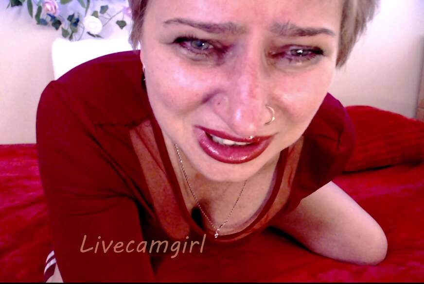 Livecamgirl: So Turned On I Start Crying - Real Emotions, Real Pleasure