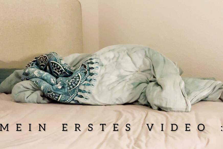 LuisaSummers: Ich machs mir das erste mal vor der Cam