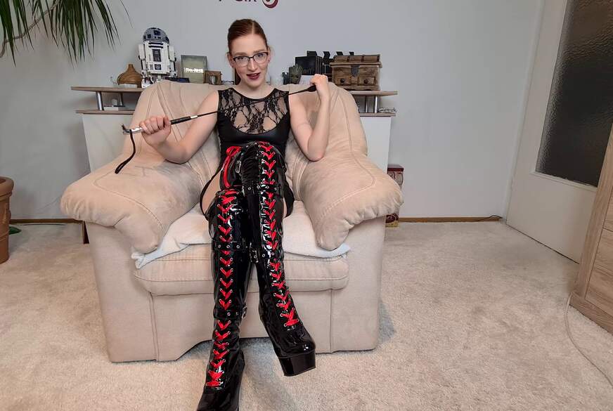 Ich war so aufgeregt! Erste dominante W************g von FinaFoxy