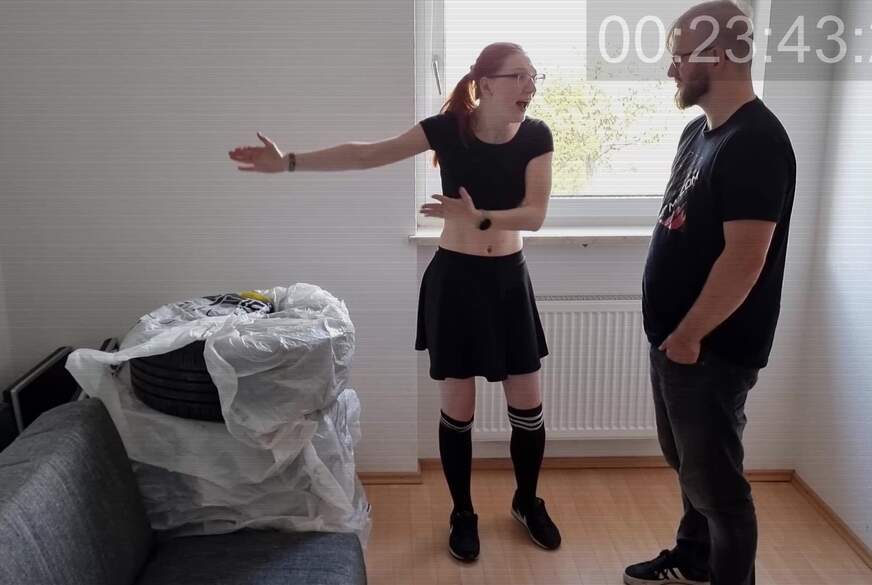 Zu dreist oder P*****s? Auf Möbeln des Nachmieters g*****t! von FinaFoxy