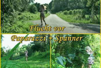 Flucht vor P**arazzi und Spanner