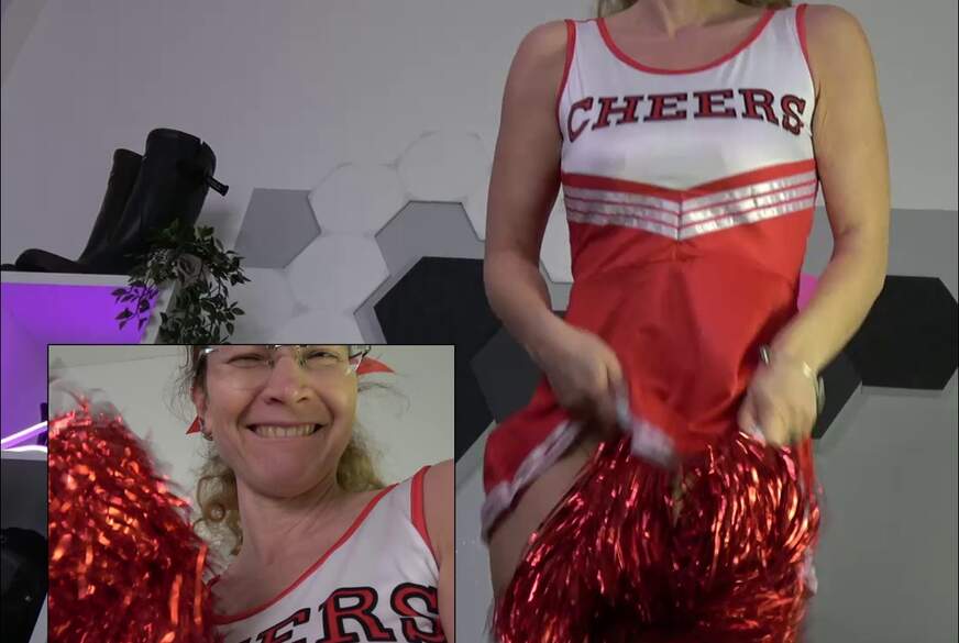 AnnikaRose: Cheerleading  Ich tanze für dich, lass die Pompons fliegen und du kannst mir unter das knappe Röck