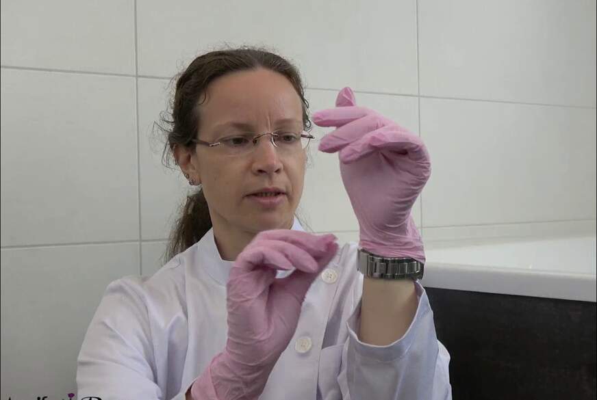 AnnikaRose: Custom clip mit Kittel, Uhr und Joghurt, Sploshing