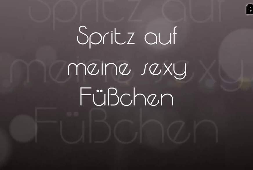 S****z auf meine sexy Füßchen von Samantha-Fuxx