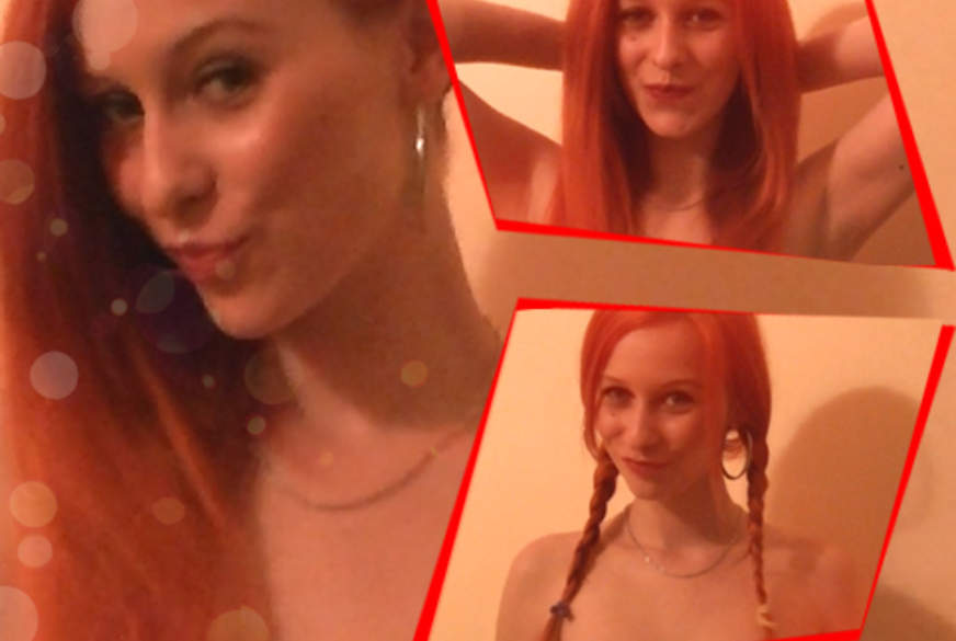 SuesseCarmen: Haare gestylt mit nackten Titten