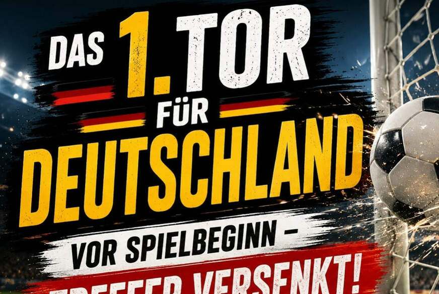 Sandy4Love: das 1. Tor für Deutschland vor SPIELBEGINN-Treffer versenkt!