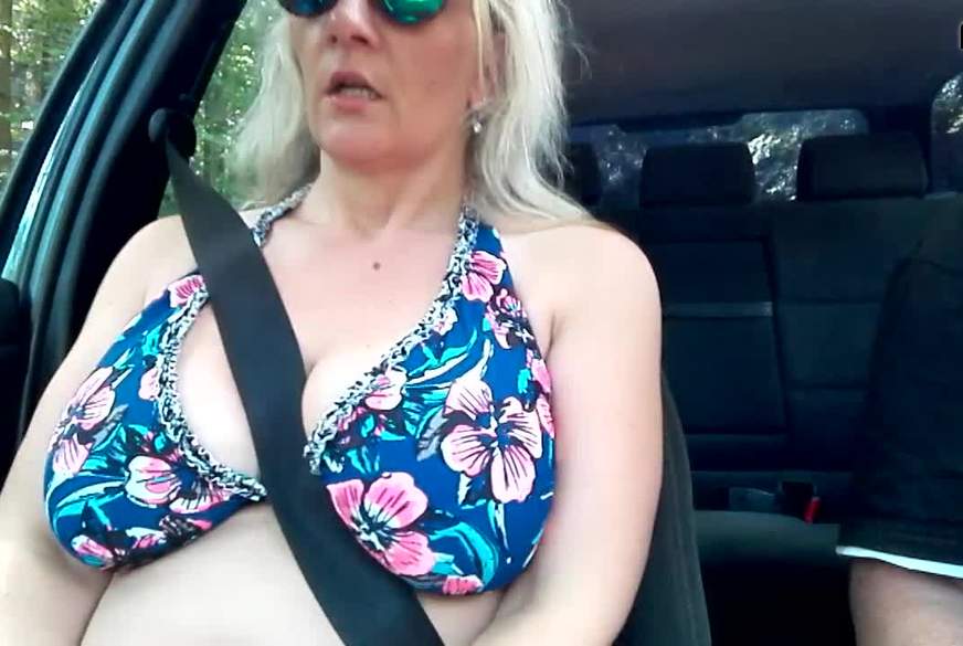 Heimfahrt im Bikini von Sandybigboobs pic1