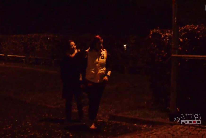 AmyFoxxx: Public-p**s am Petersberg