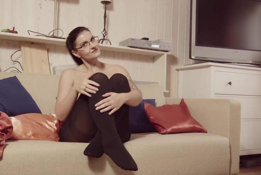 Dildof**k in black tights von NovaNilla pic4