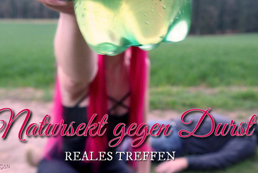 Reales Treffen - Natursekt gegen Durst von JanaLogan