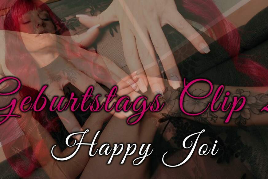 Geburtstags Clip 2 - Happy JOI von JanaLogan