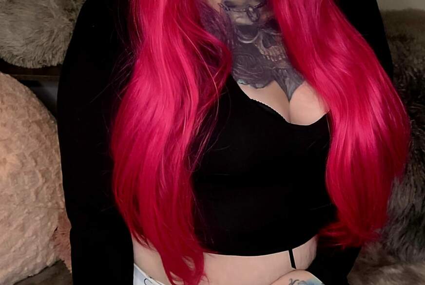 TattooTeufelchen92: Geiler Solof**k mit roten Haaren und Overknees!!!