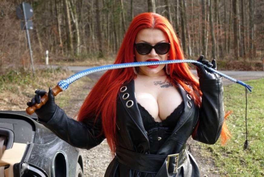 H**te S*****zkontrolle Deiner Lederherrin von NoraMarinelli