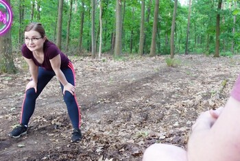 F****n  ist das beste Workout !!! OUTDOOR PUBLIC C******e