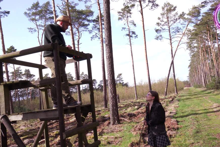 TinyEmily: Mit VÖGELN kenn ich mich aus   AO AUF DEM HOCHSITZ