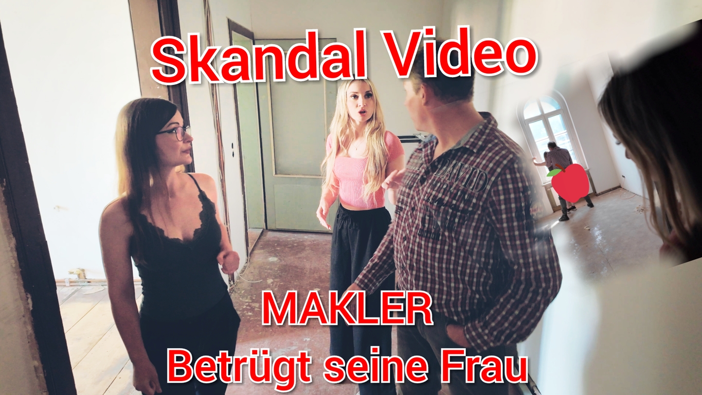 Ich wollte mir eine neue Wohnung ansehen. 
Als ich vor Ort war, spielte sich ein Drama ab welches man kaum beschreiben kann.
 Dieses Maklerpaar war... Wie soll ich es sagen, Pervers und einfach nicht von dieser Welt! 
Was ich da erlebt habe, krasser als jede  Soap.