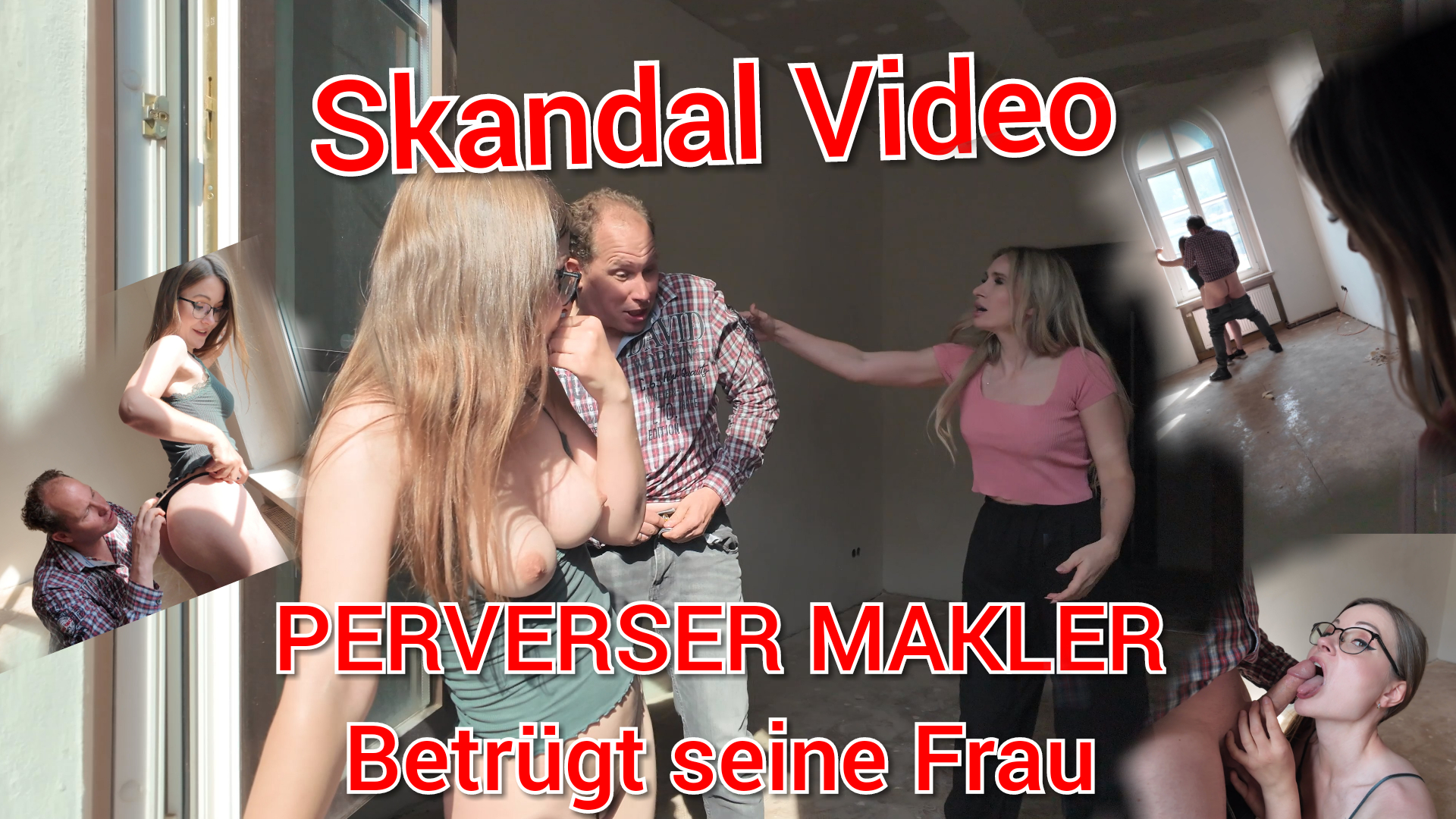 SKANDAL Video! Einfach FASSUNGSLOS was da Abging Ich wollte mir eine neue Wohnung ansehen. 
Als ich vor Ort war, spielte sich ein Drama ab welches man kaum beschreiben kann.
 Dieses Maklerpaar war... Wie soll ich es sagen, Pervers und einfach nicht von dieser Welt! 
Was ich da erlebt habe, krasser als jede  Soap.