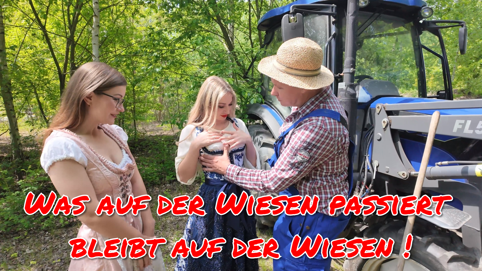 Das Micky und ich zwei notgeile Fotzen sind, dass hat sich glaube ich schon rumgesprochen. 
Wenn wir mal zusammen unterwegs sind, dann erst recht...
So musste es kommen, wie es gekommen ist.  
Aufgegeilt von der guten Wiesen Stimmung haben wir uns einen richtigen Bauern geschnappt.  
Wir dachten dumm fickt gut! Auch wenn es viele schockieren wird. 
An dem Spruch ist wirklich was dran.  
Keine unnötigen Gespräche. Einfach gut ficken, so wie es sein muss. 
Vielleicht läufst du uns im Zelt ja auch über den Weg. ;)