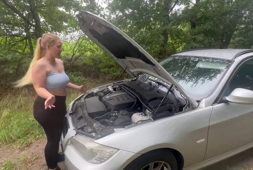 Maja-Meer: Autopanne! Hilf und f**k mich!!