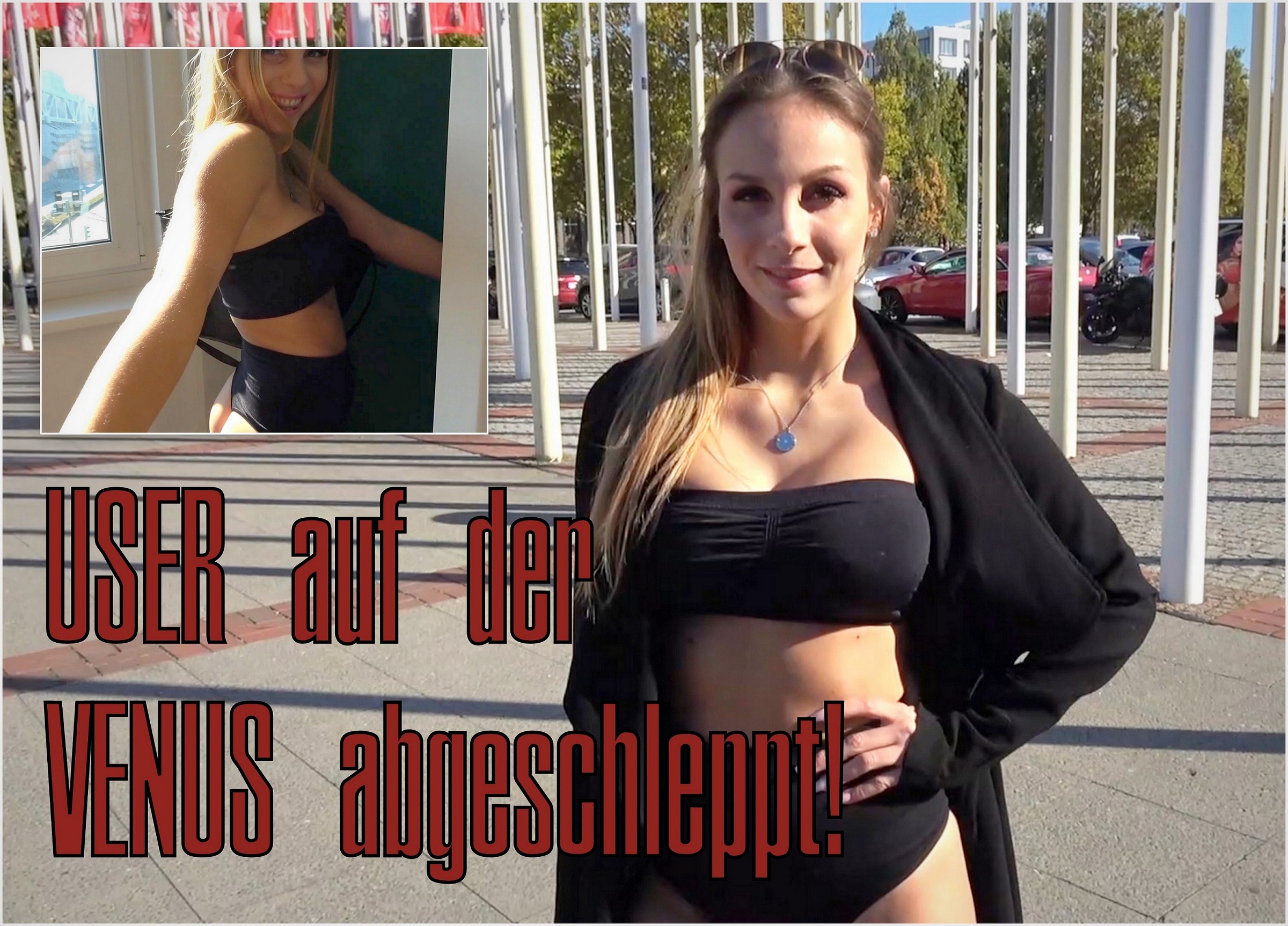 Wie einige von euch wissen, hab ich eine Venus Rundführung vor der Messe verlost. Am Samstag Nachmittag war\'s dann endlich soweit, ich war mit dem Gewinner verabredet. Er hat mir schon im Vorhinein Fotos von sich gesendet damit ich ihn erkenne und er war echt total süß. Deshalb hab ich mir was ganz besonderes für ihn einfallen lassen und ihn mit in mein Hotelzimmer genommen ;) Was da wohl passiert ist? :O
