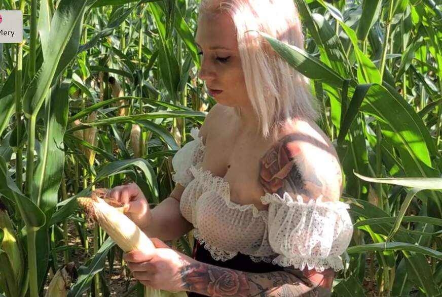 SweetMery: Spass im Maisfeld - Der Maisk****n muss herhalten