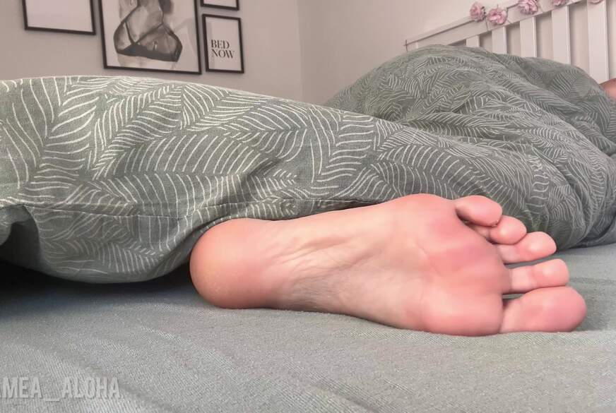 KameaAloha: Wake Up with Kamea Close Up Fußfetisch Fussfetisch