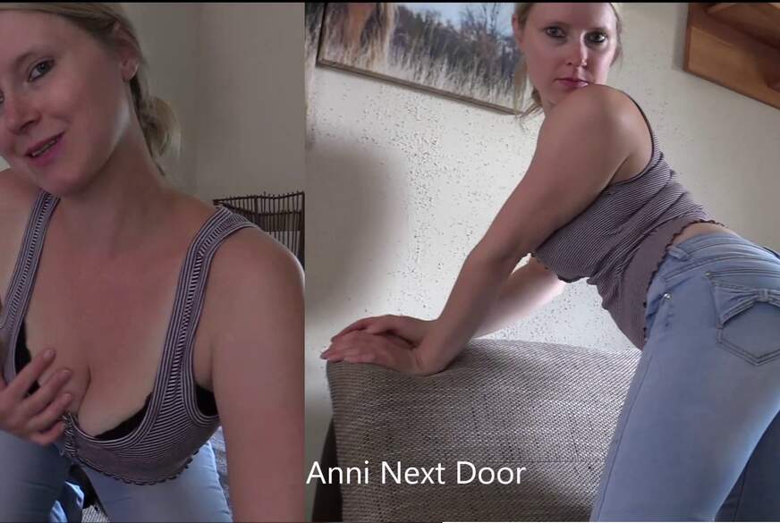 Nur gucken, nicht anfassen - Fieses W***svideo für Devote von Anni-Next-Door