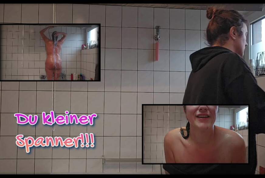 Marry-Meridaa: Du kleiner Spanner - Mitbewohner filmt mich beim Duschen !