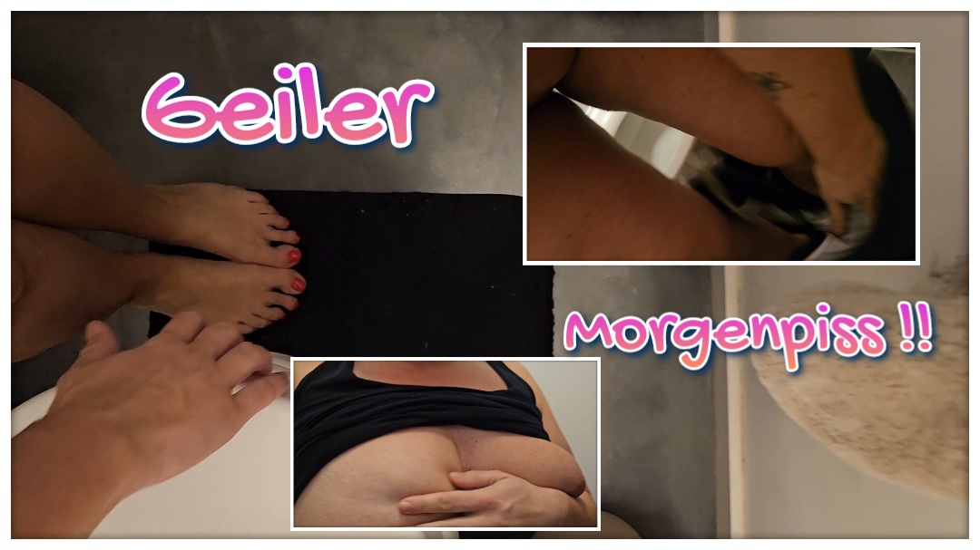 Geiler Morgenpiss !!! Nach dem aufstehen muss ich natürlich immer auf die Toilette und nehme dich einfach mal mit und zeige dir, wie viel raus kommt ;)

Ich würde dich gerne als Toilette benutzen !!!