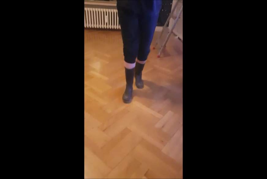 Wet-Sandy: Userwunsch , In Gummistiefel