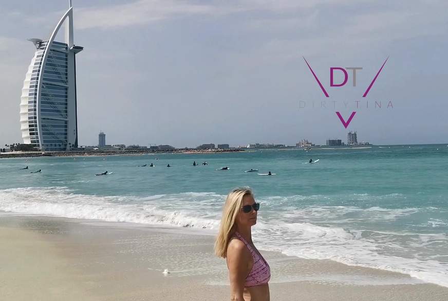 RISKANT! F**kdate am Strand von Dubai vereinbart! von DirtyTina