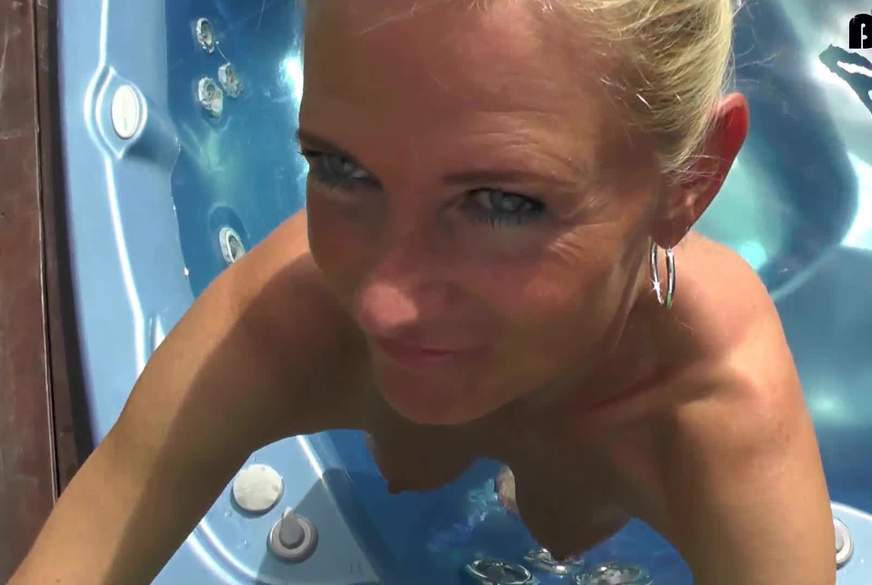 Outdoor im Jacuzzi g*****t von DirtyTina pic4