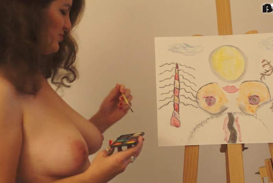 Charmella: ich male ein Bild