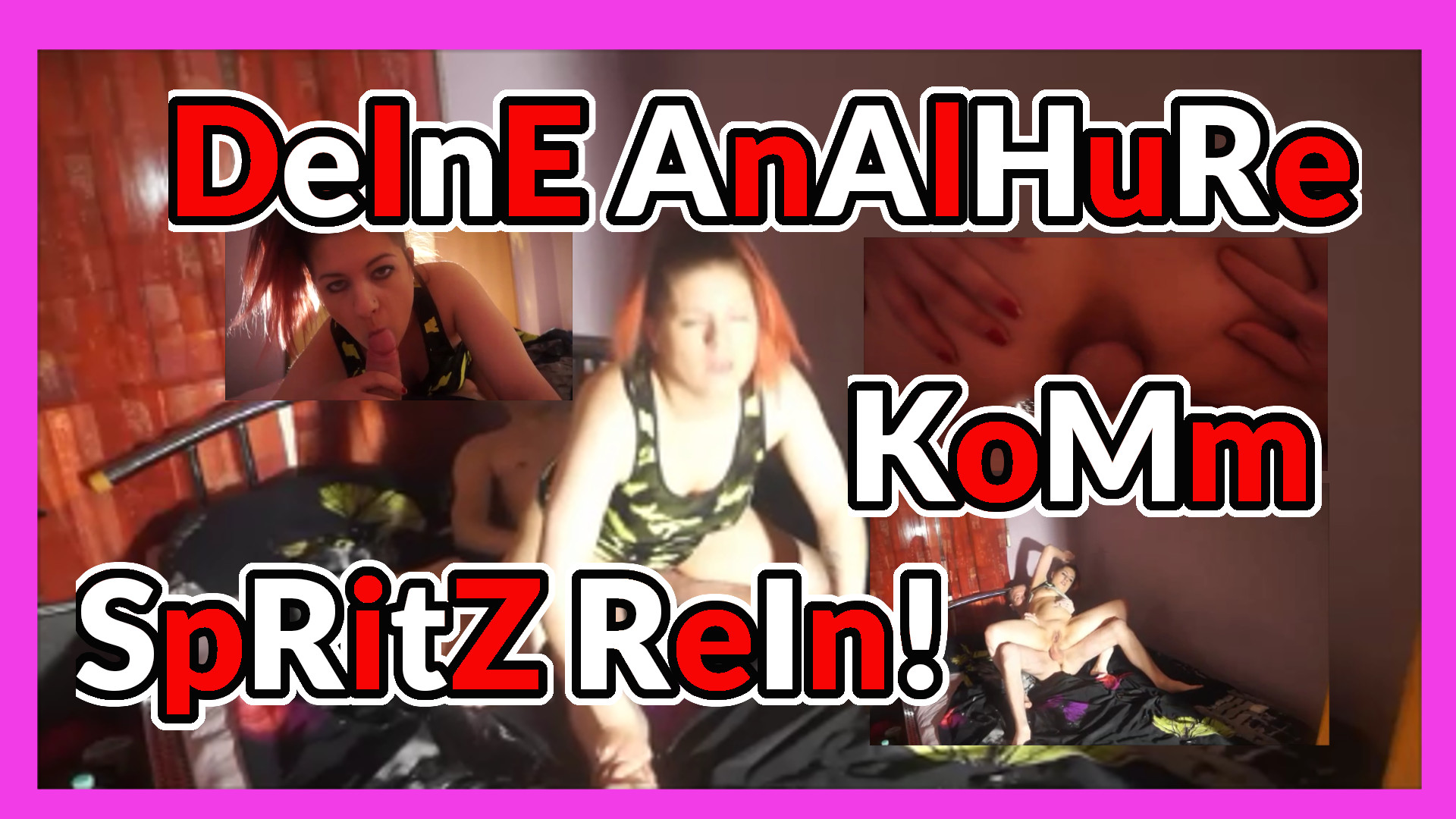 Ich weis doch wie gerne du deine Frau mal richtig schön in ihren Arsch ficken magst, nur sie mag das halt nicht so, brauchst wohl auch mal so eine kleine Analhure wie mich oder ? Komm fick mir meine enge Arschfotze durch bis du sie schön geweitet hast, Ich werde dir mir meiner Arschfotze deinen geilen Kolben abreiten bist du tief in meinem Darm abspritzt, entspricht das deinen Vorstellungen ? Ja dann auf komm und Spritz mir tief rein