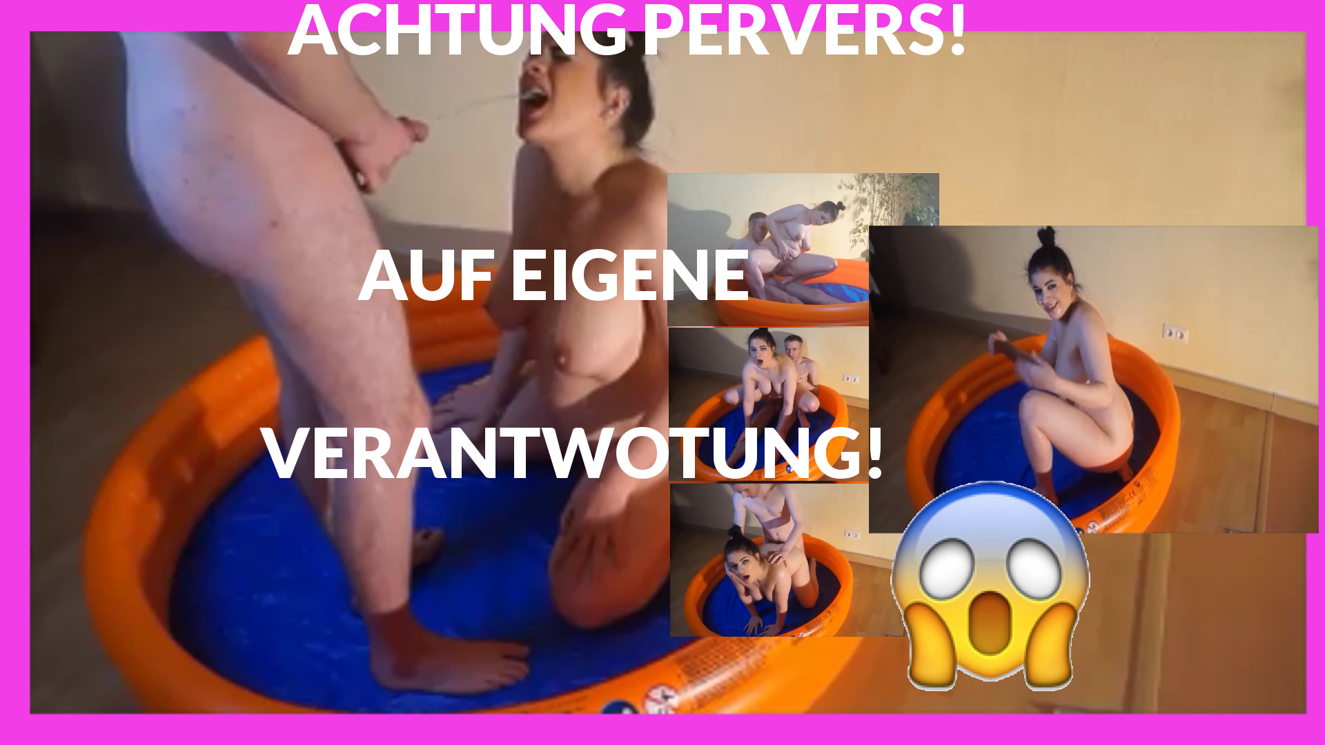 Achtung Pervers! Auf eigene Verantwortung! Ich habe ja schon einige extrem versaute und perverse Videos gedreht, aber das Video toppt alle meine Bisherigen Natursekt Videos die ich bisher gedreht habe, schaue es dir nur an wenn du genauso ein NS Fetisch Liebhaber bist wie Ich, du wirst dabei mit Sicherheit auch an deine Extase kommen, schau dir an wie Ich mir in meinen Mund pissen lasse, einen Schwanz anpisse reite und geil gefickt werde bis die Sacksahne mir ins Gesicht gespritzt wird, und das aus 2 Perspektiven.. hat der Clip dir gefallen? Ich freue mich auf eine Bewertung