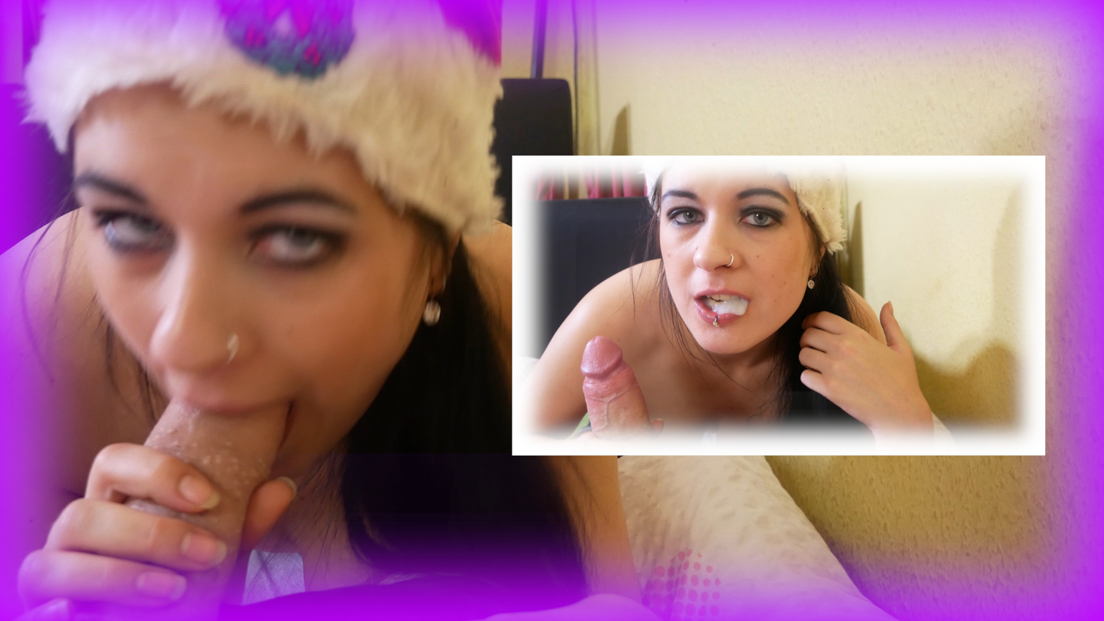 Dem Weihnachtsmann die Eier ausgeblasen! ich habe gehört das es am besten ist wenn der Weihnachtsmann mit leeren Eier hat, damit er nicht ganz so schwer bepackt ist, also habe ich mich mal ran gemacht an die geile Rute und angefangen und siehe da ich habe eine ganz schön große Ladung Sacksahne bekommen *.* hättest du auch so eine Große Ladung für mich ?