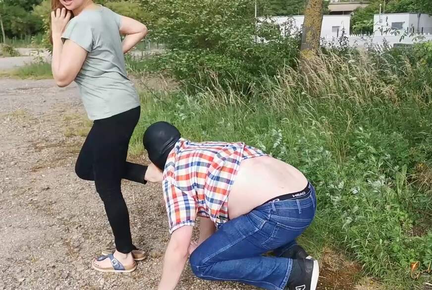 Fussdate Outdoor von Goddess-Lena