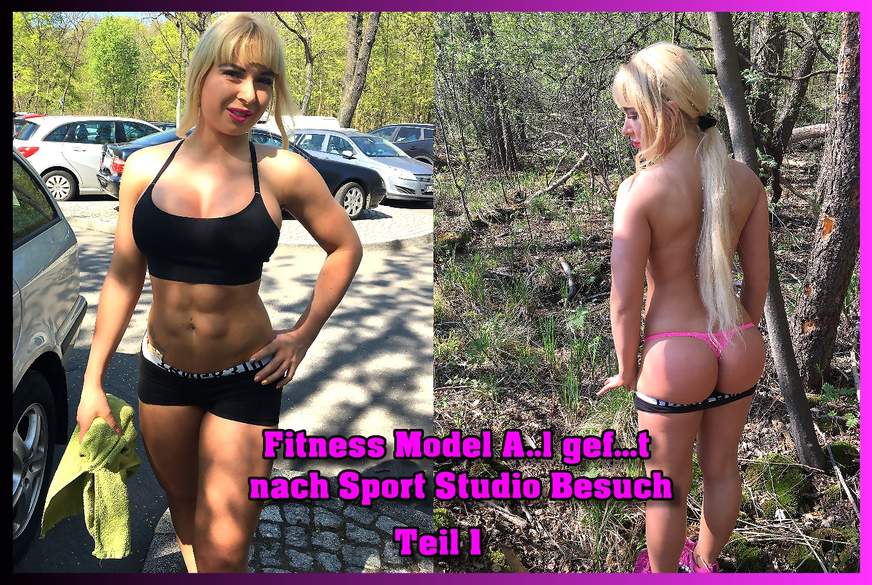 Fitness Model A**l g*****t nach Sport Studio Besuch Teil 1 von German-Scout