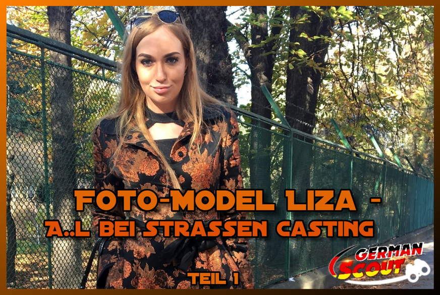 Foto-Model Liza - A**l bei Strassen Casting Teil 1 von German-Scout