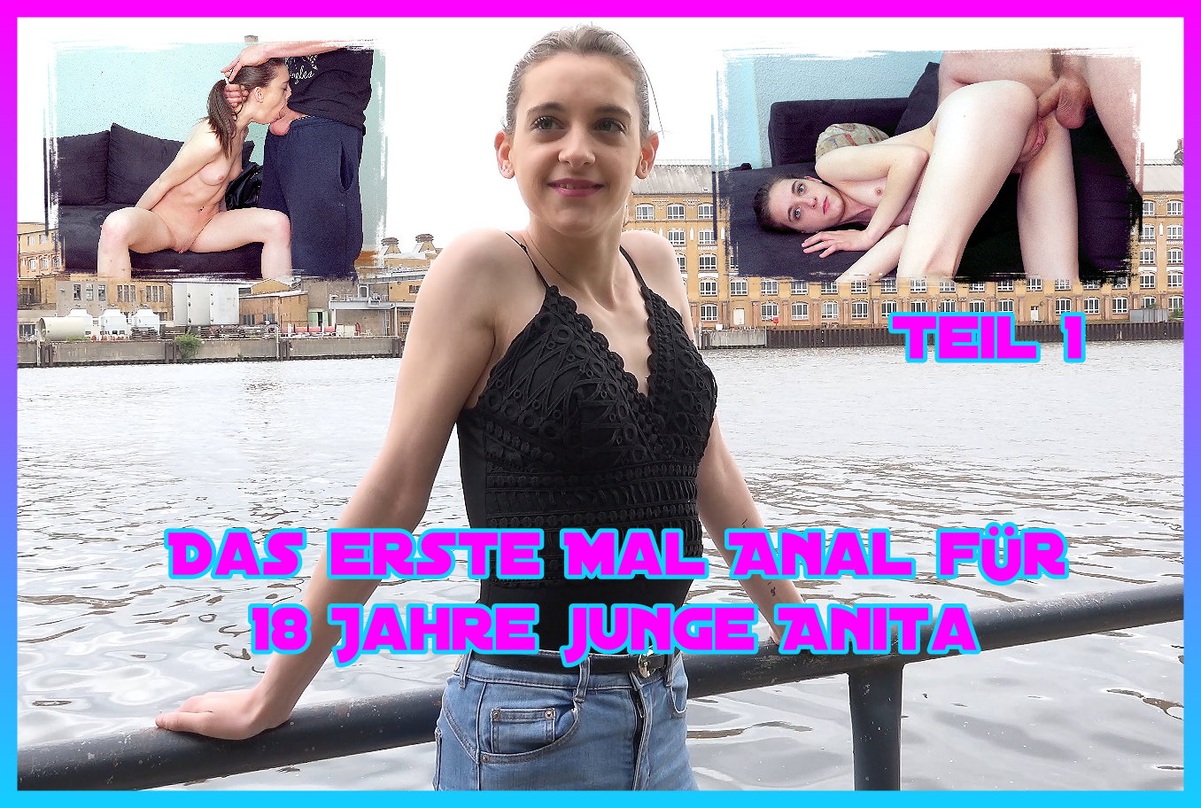 Das erste Mal Anal für 18 Jahre junge Anita Teil 1 Was ich heute hier auf den Straßen von Berlin erlebt habe, grenzt schon fast an Wahnsinn. Aber hier die komplette Geschichte zu dem Video. Ich war bei kalten aber sonnigen Wetter mit der Kamera unterwegs als ich plötzlich ein paar sah. Er war etwas älter und ich war erst skeptisch ob die Kleine wirklich schon 18 ist. Aber ich nahm allen mut zusammen und sprach sie einfach mal an nachdem die beiden sich geküsst haben. Ich erfuhr, dass es seine Freundin aus Madrid ist, Anita heißt und 18 Jahre alt ist. Also doch eigentlich perfekt für German Scout Anita dachte ich mir sofort.
Ich erzählte ihm von meinem Job als Model Agent und lud beide zu mir die Wohnung ein. Dort wollte ich ein paar Bilder von ihr machen um sie in die Kartei aufzunehmen. Da Anita nicht so gut englisch sprach musste ihr Freund übersetzen, aber das war ok für mich. Nach den ersten Bildern erzählte ich ihm, dass er doch besser einfach einen Kaffee trinken gehen sollte. Frauen sind oft nicht locker wenn der Typ 