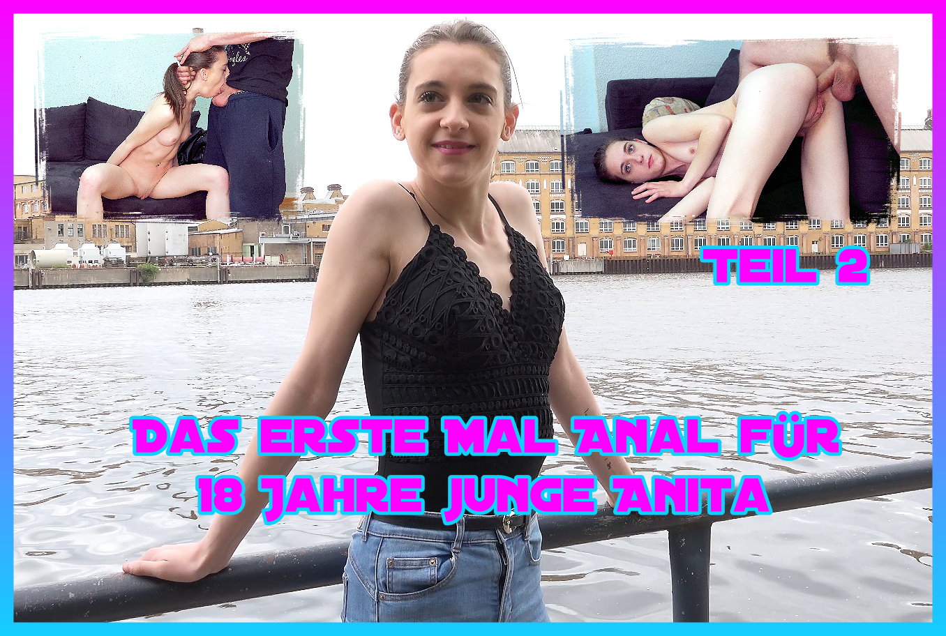Das erste Mal Anal für 18 Jahre junge Anita Teil 2 Was ich heute hier auf den Straßen von Berlin erlebt habe, grenzt schon fast an Wahnsinn. Aber hier die komplette Geschichte zu dem Video. Ich war bei kalten aber sonnigen Wetter mit der Kamera unterwegs als ich plötzlich ein paar sah. Er war etwas älter und ich war erst skeptisch ob die Kleine wirklich schon 18 ist. Aber ich nahm allen mut zusammen und sprach sie einfach mal an nachdem die beiden sich geküsst haben. Ich erfuhr, dass es seine Freundin aus Madrid ist, Anita heißt und 18 Jahre alt ist. Also doch eigentlich perfekt für German Scout Anita dachte ich mir sofort.
Ich erzählte ihm von meinem Job als Model Agent und lud beide zu mir die Wohnung ein. Dort wollte ich ein paar Bilder von ihr machen um sie in die Kartei aufzunehmen. Da Anita nicht so gut englisch sprach musste ihr Freund übersetzen, aber das war ok für mich. Nach den ersten Bildern erzählte ich ihm, dass er doch besser einfach einen Kaffee trinken gehen sollte. Frauen sind oft nicht locker wenn der Typ 