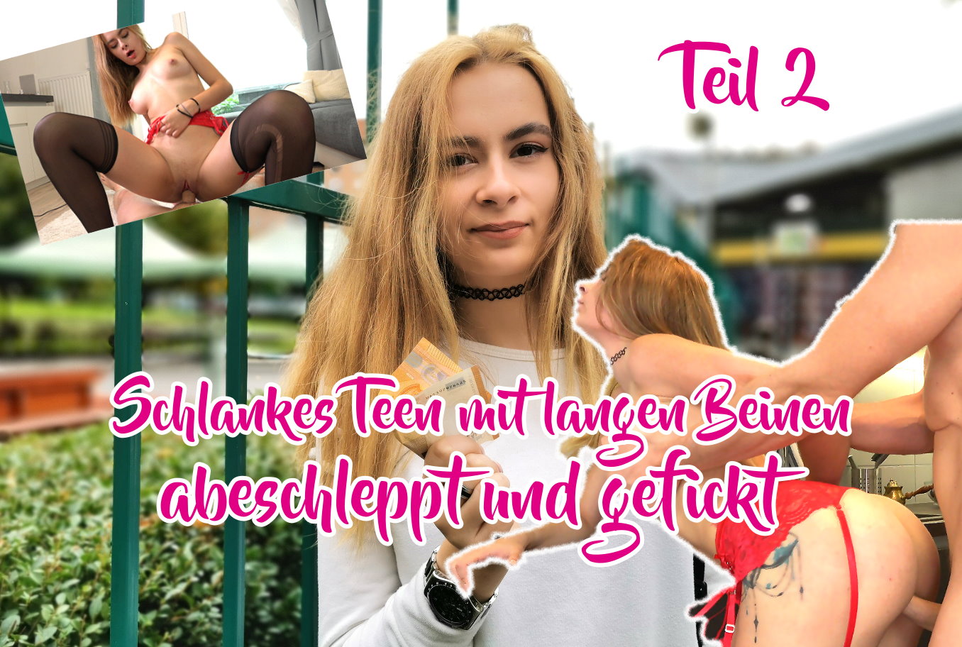 Nach ca. 30 Minuten und ein paar versuchen kam ich hier in Budapest endlich mit einem Teen ins Gespräch. Sie war Anfangs etwas im Stress, aber als ich ihr von meiner Model-Agentur erzählt war das schon spannende für sie. Ich konnte direkt vor Ort die ersten Bilder machen und sie ein bißchen ausfragen. So erfuhr ich, dass sie 21 Jahre jung ist, studiert und einen Freund hat. Das wollte ich nicht hören, aber das war oft kein Hindernis für die Frauen. Ich konnte sie weiter überzeugen mit zu mir zu kommen, denn mit 176 cm passte sie perfekt als Model. Bei mir angekommen wollten wir direkt ein Sexy Shooting machen und sie zog direkt die Unterwäsche an und posierte für mich. Dabei zog sie immer mehr aus und als ich aus Gag sagt sie könnte doch mal an sich spielen steckte sie direkt den Finger bei sich rein. Unglaublich und das war für mich direkt der Startschuss und ich nahm sie mir richtig schön zur Brust. Unglaublich, mit den langen Beinen und den runden Po ließ sie sich blank