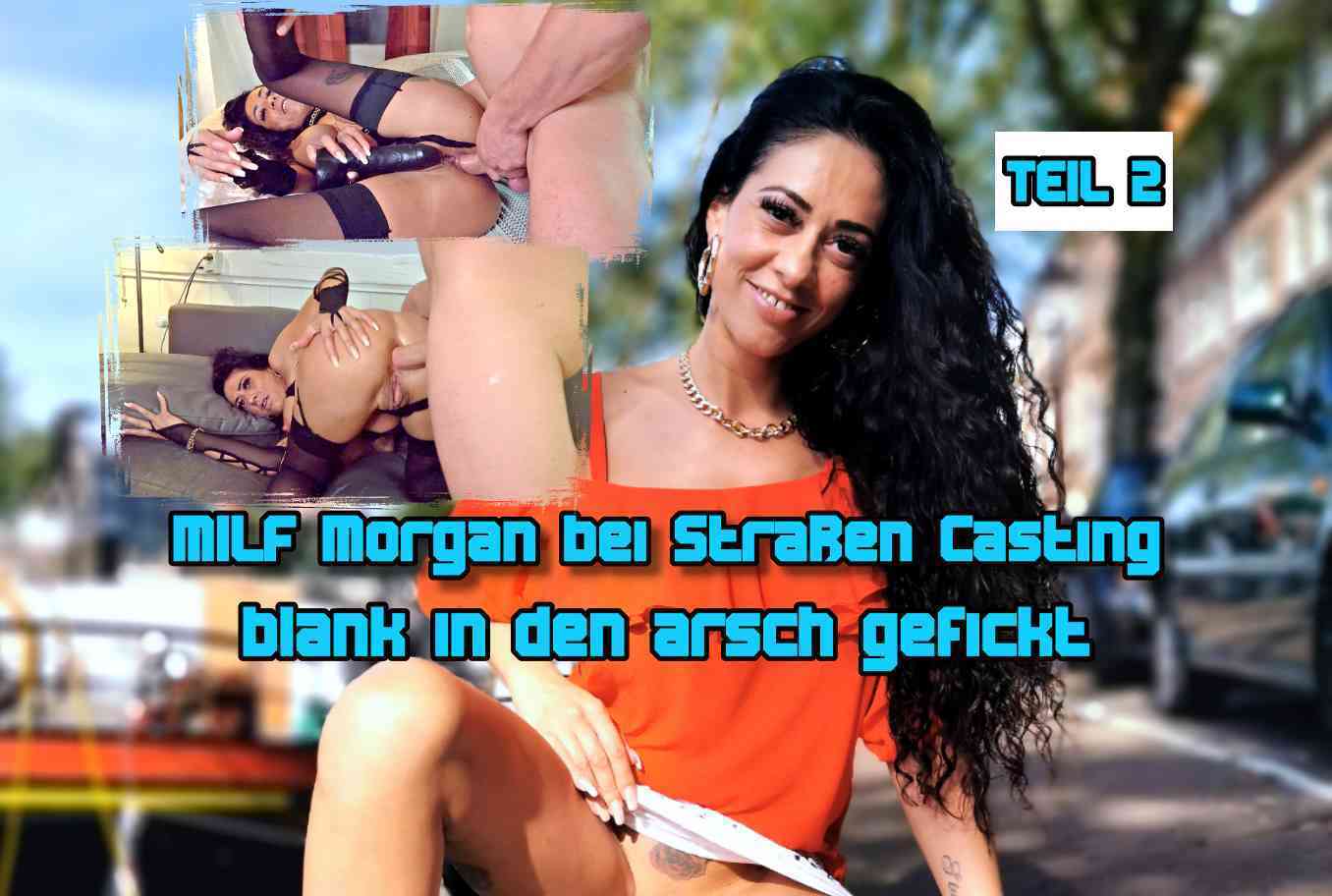 MILF Morgan bei Straßen Casting blank in den Arsch gefickt Teil 2 MILF Morgan bei Straßen Casting blank in den Arsch gefickt Teil 1
Ich sah sie direkt hier in den Grachten von Amsterdam. Lange lockige Haare, kurzen Rock und ein Lächeln auf den Lippen. So musste ich sie einfach ansprechen und nach einem Model Casting fragen. Und ich hatte Glück und sie war dabei. Aber was dann bei den ersten Bildern auf der Straße passierte offenbarte mir, was gleich im Zimmer passieren würde. So ließ sie mich direkt unter ihren Rock gucken, der mir ohne Tanga beste Einblicke bot. So beschlossen wir in mein Apartment zu gehen. Dort konnte German Scout Morgan dann richtig los gehen. Bei mir angekommen suchte sie sich ein super sexy Outfit aus. Und es dauerte keine 10 Minuten bis sie mein bestes Stück im Mund hatte. Diese sexy Maus wusste wie man Männer glücklich macht. Und nachdem sie mich blank in alle ihre Löcher inklusive Arsch einfahren ließ konnte ich nicht. Ich entlud mich heftig in ihrem Gesicht und sie leckte das Zeug wie Schokosoße.