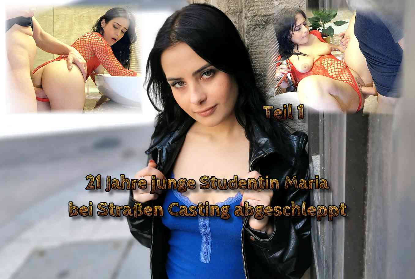21 Jahre junge Studentin Maria bei Straßen Casting abgeschleppt Teil 1 Nach ca. 90 Minuten hier in Budapest und vielen Versuchen, kam ich mit der kleinen und 21 Jahre jungen Maria ins Gespräch. Ich erzählte ihr von meiner Agentur. Und natürlich wollte ich sie dabei haben und bräuchte nur ein paar Bilder. Nach kurzem hin und her willigte sie ein. Und so waren wir nach ein paar Fotos an Ort und Stelle schon auf dem Weg zu mir. Das war echt unproblematisch. Bei mir angekommen standen Bilder in Unterwäsche an. Und dem kam sie so freiwillig nach, das sie auf einmal fast nackt vor mir Stand. Da ließ ich mich natürlich nicht zweimal bitte. Und so kam eins zum anderen und ich durfte blank reinstecken. Zuvor und zwischen durch verwöhnte sie mein bestes Stück mit dem Mund. Bevor ich meine Sahne in ihr süßes Gesicht spritzt.