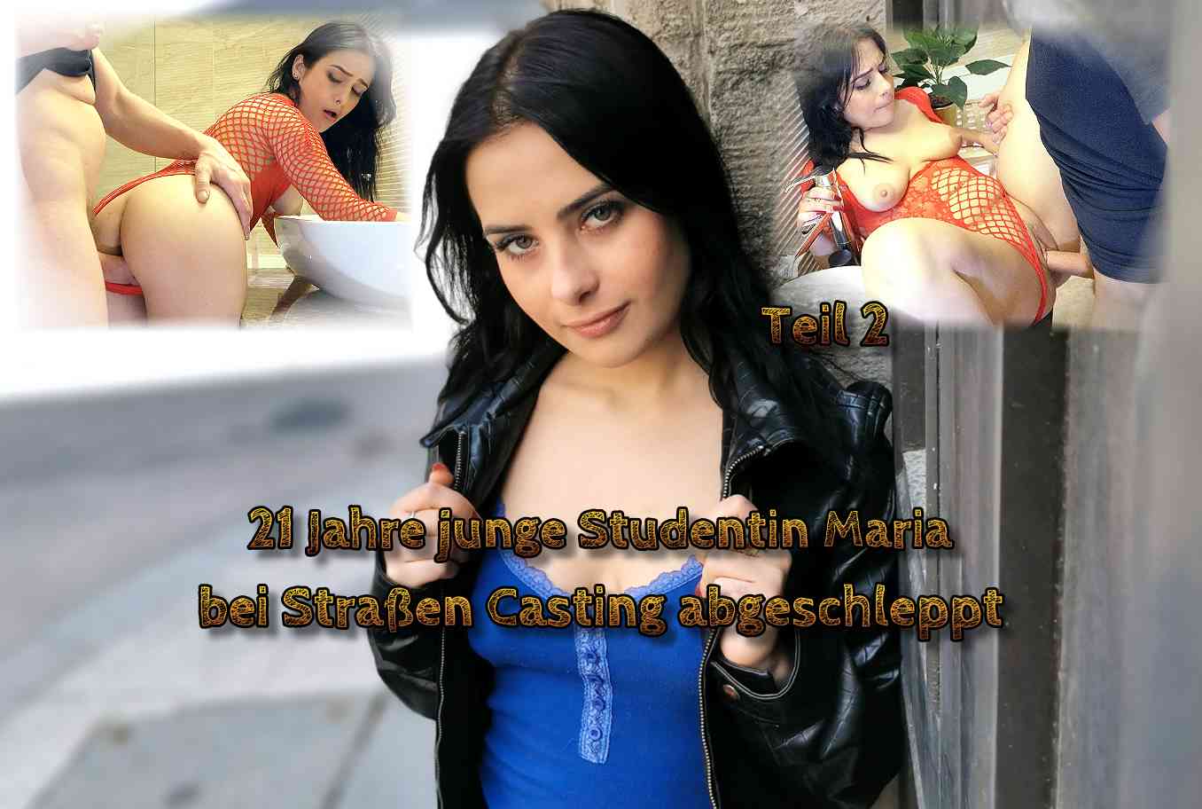 21 Jahre junge Studentin Maria bei Straßen Casting abgeschleppt Teil 2 Nach ca. 90 Minuten hier in Budapest und vielen Versuchen, kam ich mit der kleinen und 21 Jahre jungen Maria ins Gespräch. Ich erzählte ihr von meiner Agentur. Und natürlich wollte ich sie dabei haben und bräuchte nur ein paar Bilder. Nach kurzem hin und her willigte sie ein. Und so waren wir nach ein paar Fotos an Ort und Stelle schon auf dem Weg zu mir. Das war echt unproblematisch. Bei mir angekommen standen Bilder in Unterwäsche an. Und dem kam sie so freiwillig nach, dass sie auf einmal fast nackt vor mir Stand. Da ließ ich mich natürlich nicht zweimal bitte. Und so kam eins zum anderen und ich durfte blank reinstecken. Zuvor und zwischen durch verwöhnte sie mein bestes Stück mit dem Mund. Bevor ich meine Sahne in ihr süßes Gesicht spritzt.