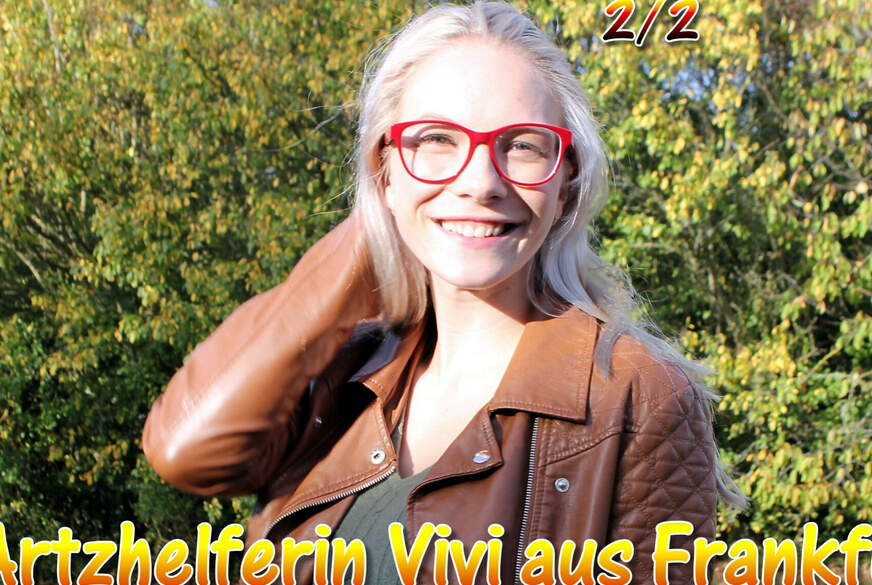 GERMAN SCOUT - Arzthelferin Vivi aus Frankfurt beim Porno Casting Teil 2 von German-Scout
