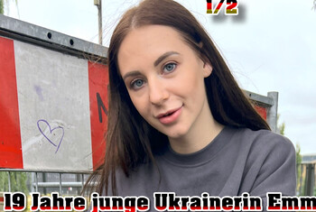 GERMAN SCOUT - 19 Jahre j***e Ukrainerin Emma beim Casting in Berlin AO g*****t Teil 1