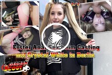 GERMAN SCOUT - Erster Anal Sex beim Casting für Crystal White in Berlin Teil 2 ab 25 Tattoos Blond Piercings Rasiert Frau-Mann Natur Handjob Analsex AO Blowjob Deepthroat Gesichtsbesamung Nahaufnahme Petting Doggystyle Missionar Gespreitzte Muschi Eier lecken 