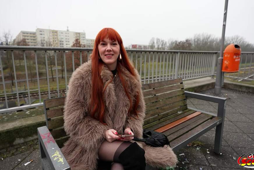 GERMAN SCOUT - Deutsche rothaarige Soley Summer beim ersten Porno Casting AO g*****t Teil 1 von German-Scout